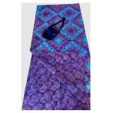 Patchwork Quilt & Crossbody Bag Set
