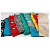 Assorted Scarves - Multicolor and Scarf Slides