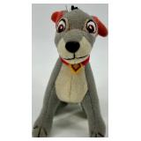 Walt Disney Lady & the Tramp Plush Figures (Lot of 3)