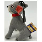 Walt Disney Lady & the Tramp Plush Figures (Lot of 3)