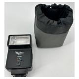 Vivitar Auto 2600 Flash & Minolta Rokkor-PF 50mm Lens - Assorted Lenses & Canon Cleaning Fluid Kit