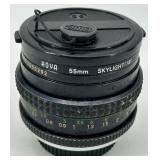 Vivitar Auto 2600 Flash & Minolta Rokkor-PF 50mm Lens - Assorted Lenses & Canon Cleaning Fluid Kit