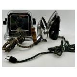 Vintage McGraw-Edison Bersted Division Toaster Model 71 & Samson Electric Iron No. 143 and More