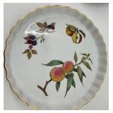 Royal Worcester Evansham Tart Dish - Ugagco Divided Dish - Barefoot Moscato Bottle Wall Hanging