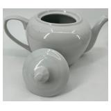 Cordon Bleu BIA International Teapot & 10 Lotus Petal-Edge Bowls - Microwave & Oven Proof