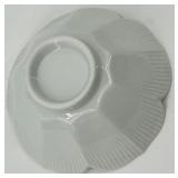 Cordon Bleu BIA International Teapot & 10 Lotus Petal-Edge Bowls - Microwave & Oven Proof