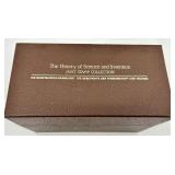 The Franklin Mint - The History of Science & Invention Mint Stamp Collection