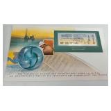 The Franklin Mint - The History of Science & Invention Mint Stamp Collection