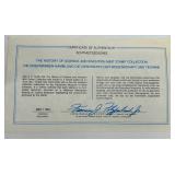 The Franklin Mint - The History of Science & Invention Mint Stamp Collection