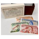 The Franklin Mint - The History of Science & Invention Mint Stamp Collection
