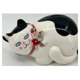 Cat Nap Porcelain Collector Plate & Cat figurines