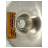 Vintage Silver Plate Coffee Pot with Lid and Goblets