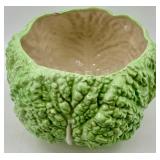 Ceramic Cabbage Leaf Bowl