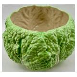 Ceramic Cabbage Leaf Bowl