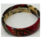 Valdrome Bracelet - France, Bette Midler Divine Miss Millennium Calendar 2000 Hawaii Days Edition - Assorted Shoes & Brass