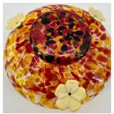 Vintage Wild Flowers Field Guide, Glass Hummingbird Feeders (2) & Crystal Hummingbird Ornament