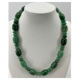 Jade Bead Necklaces (Lot of 2)