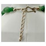 Jade Bead Necklaces (Lot of 2)