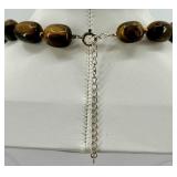 Beaded Necklaces - Natural Stone & Tiger