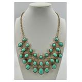 Two-Sided Reversible Necklace - Purple & Blue
