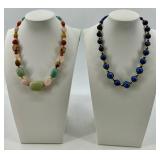 Assorted Gemstone Beaded Necklaces