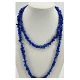Assorted Chip Bead Necklaces - Turquoise Chip, Blue Chip & Coral Pearl Accents