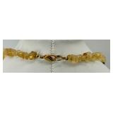 Gemstone Bead Necklaces - Rose Quartz Chips & Tiger
