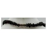 Beaded Necklaces - Red & Burgundy Multi-Strand Pendant Styles