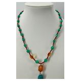 Assorted Turquoise Bead Necklaces