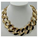 Assorted Gold-Tone Chain Necklaces including Pearl Accents