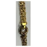 Assorted Gold-Tone Chain Necklaces including Pearl Accents