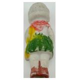 Seven Vintage Made in Japan Ceramic Child Figurines in Hats