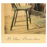 Wallace Nutting - At the Fender Interior Print - Signed