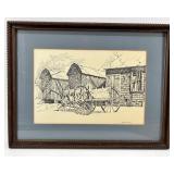 Bev Wickman & Clark M. Goff - Framed Prints Steam Ship Pereire & Martha