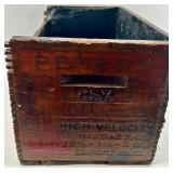The Peters Cartridge Co Small Arms Ammunition Wooden Crate Cincinnati USA
