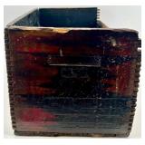 The Peters Cartridge Co Small Arms Ammunition Wooden Crate Cincinnati USA