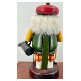 Nut Crackers with Wooden Display Cabinet