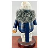 Nut Crackers with Wooden Display Cabinet
