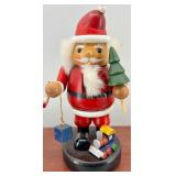 Nut Crackers with Wooden Display Cabinet