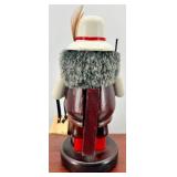 Nut Crackers with Wooden Display Cabinet