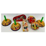 Vintage Tin Noise Makers Assortment