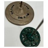 Danica Dragonfly Cup & Plate; Assorted Glass Bud Vases, Ticket Stabbers, Glove Forms & Match Holders