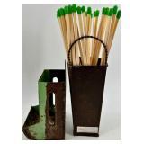 Danica Dragonfly Cup & Plate; Assorted Glass Bud Vases, Ticket Stabbers, Glove Forms & Match Holders