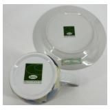 Danica Dragonfly Cup & Plate; Assorted Glass Bud Vases, Ticket Stabbers, Glove Forms & Match Holders