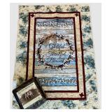 Home Solutions Sofa Protector Slipcover & Grateful Thankful Blessed Throw