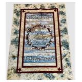 Home Solutions Sofa Protector Slipcover & Grateful Thankful Blessed Throw
