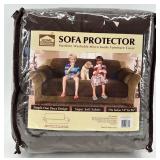 Home Solutions Sofa Protector Slipcover & Grateful Thankful Blessed Throw