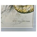 Doug Lindstrand - Two Rams Print - Signed