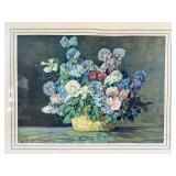 F Streckenbach Floral Bouquet Print