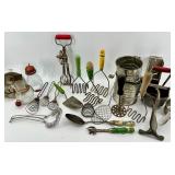 Vintage Kitchen Tools including Bromwell